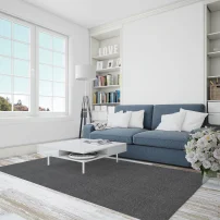 موکاپ فرش اتاق نشیمن مدرن 8508 (Modern living room carpet mockup)